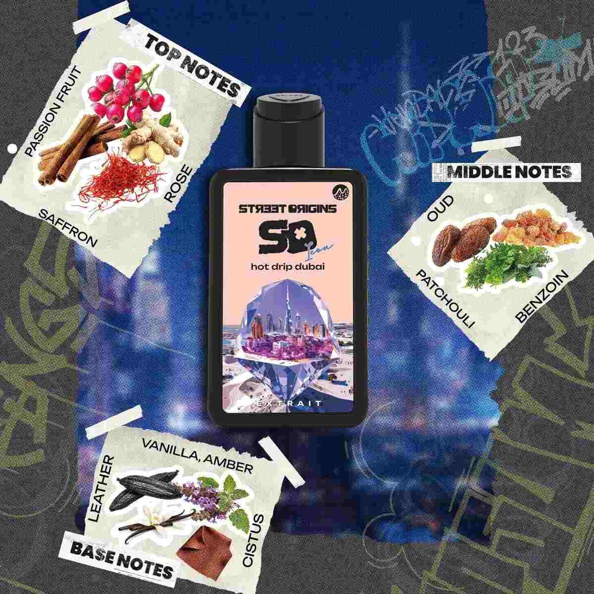Street origins extrai de parfum 75 ml hot drip dubai