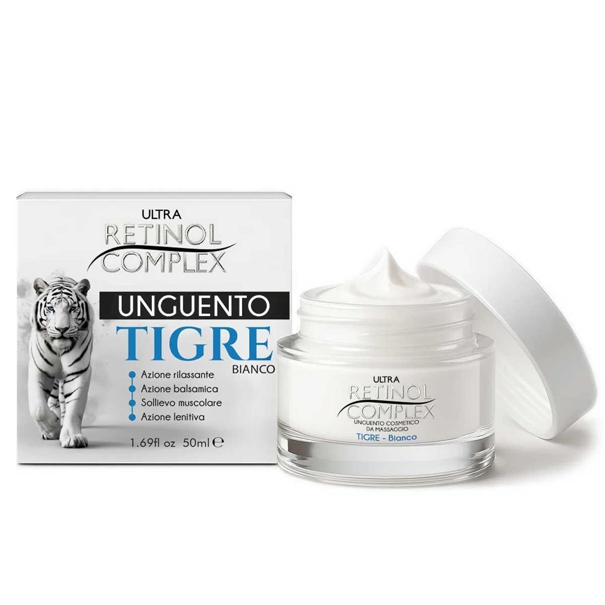 Retinol complex unguento corpo tigre bianco 50 ml