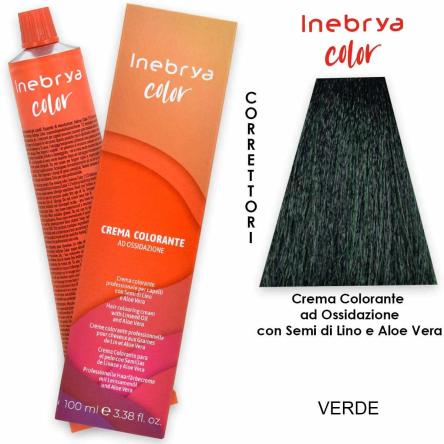 Inebrya color verde 100 ml