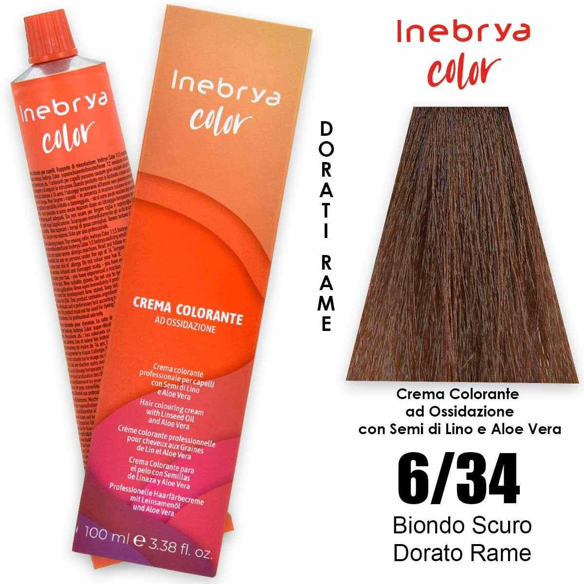 Inebrya color 6/34 100 ml