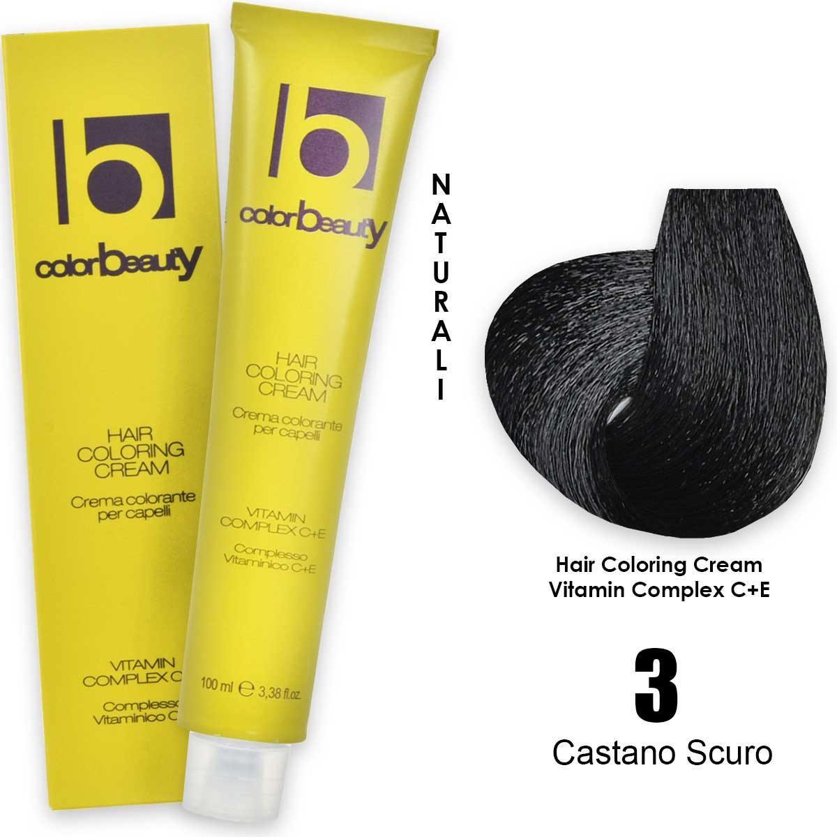 Edelstein colorbeauty tintura 100 ml n. 3 castano scuro