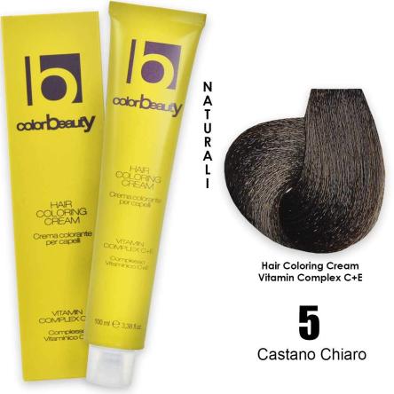 Edelstein colorbeauty tintura 100 ml n. 5 castano chiaro