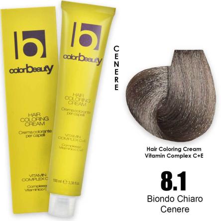 Edelstein colorbeauty tintura 100 ml n. 8.1 biondo chiaro cenere