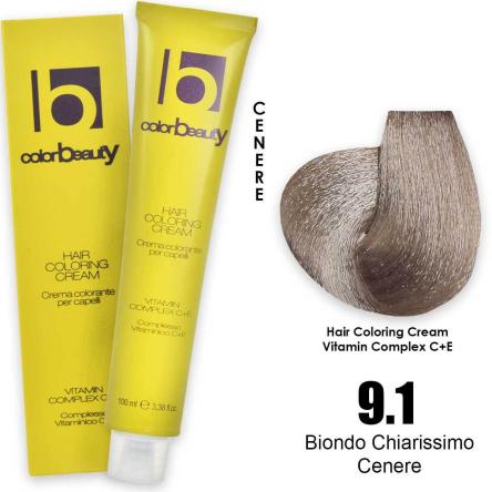 Edelstein colorbeauty tintura 100 ml n. 9.1 biondo chiarissimo cenere
