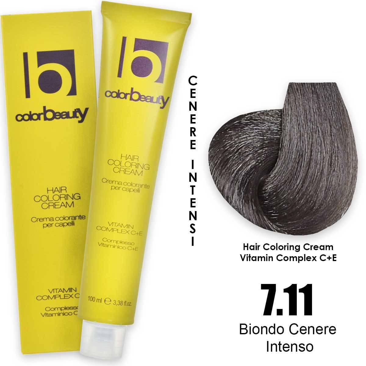 Edelstein colorbeauty tintura 100 ml n. 7.11 biondo cenere intenso