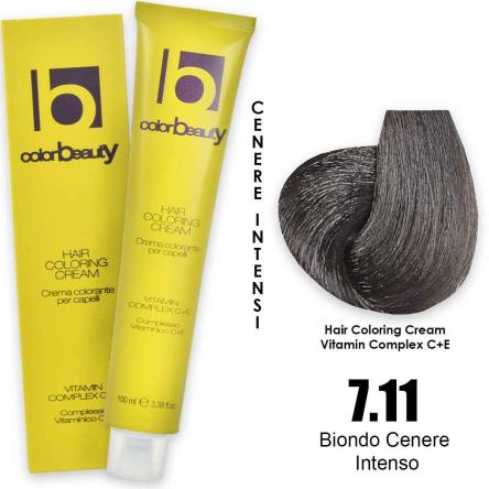 Edelstein colorbeauty tintura 100 ml n. 7.11 biondo cenere intenso