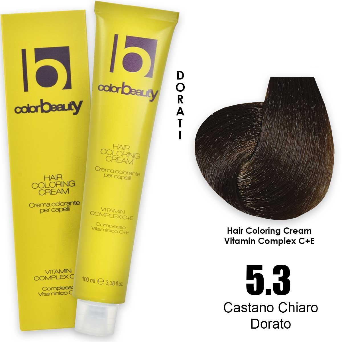 Edelstein colorbeauty tintura 100 ml n. 5.3 castano chiaro dorato