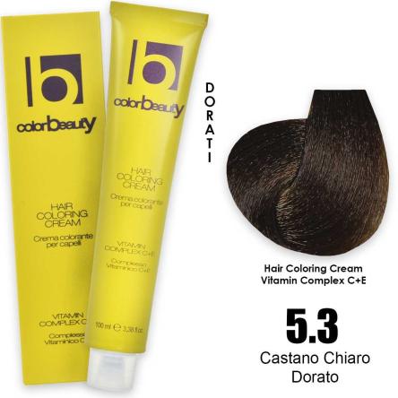 Edelstein colorbeauty tintura 100 ml n. 5.3 castano chiaro dorato