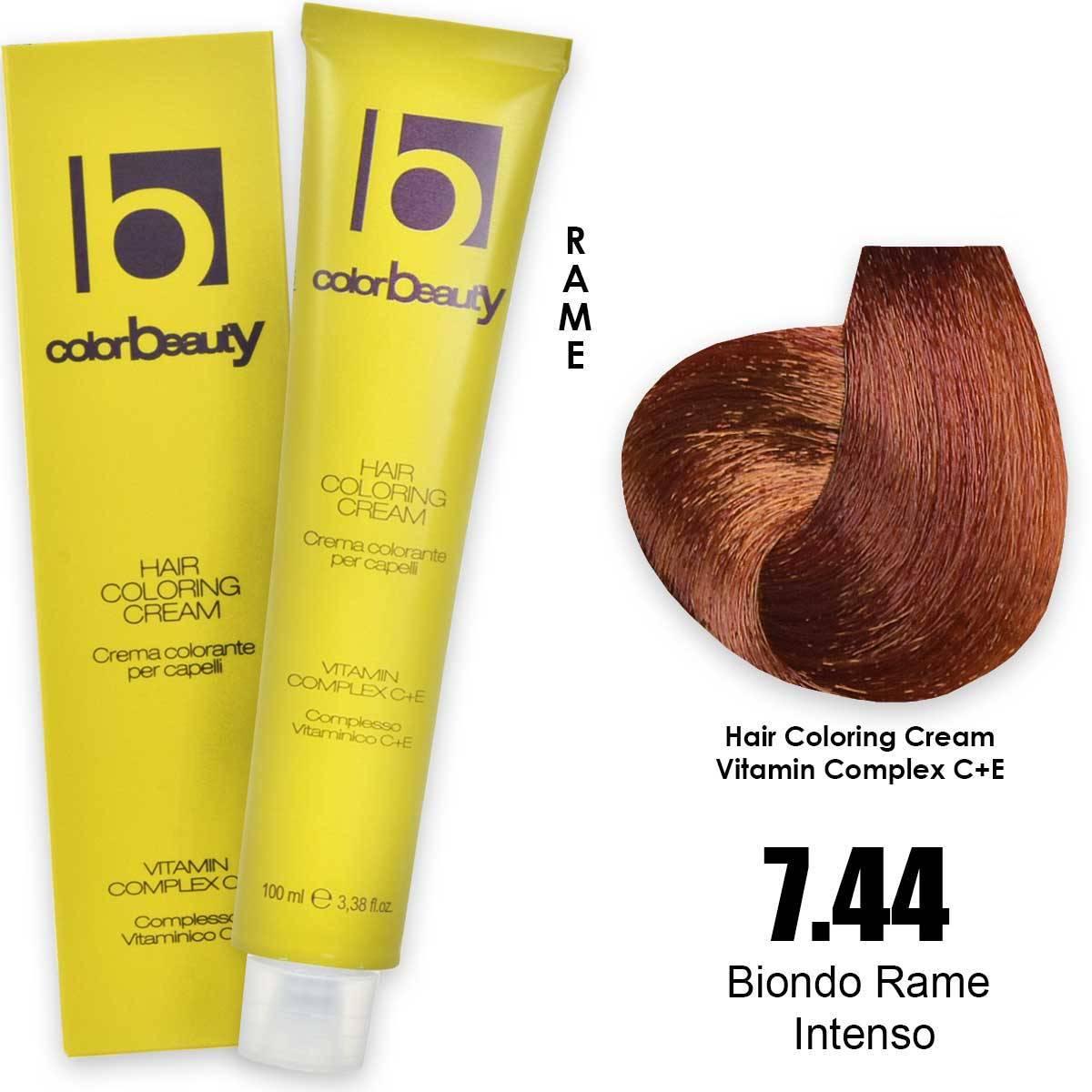 Edelstein colorbeauty tintura 100 ml n. 7.44 biondo rame intenso