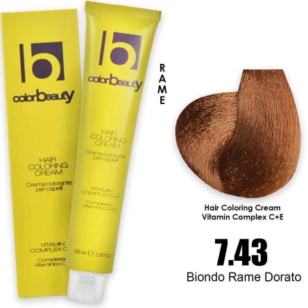 Edelstein colorbeauty tintura 100 ml n. 7.43 biondo rame dorato