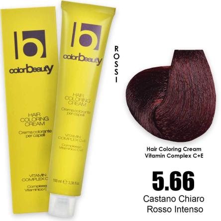Edelstein colorbeauty tintura 100 ml n 5.66 castano chiaro rosso intenso