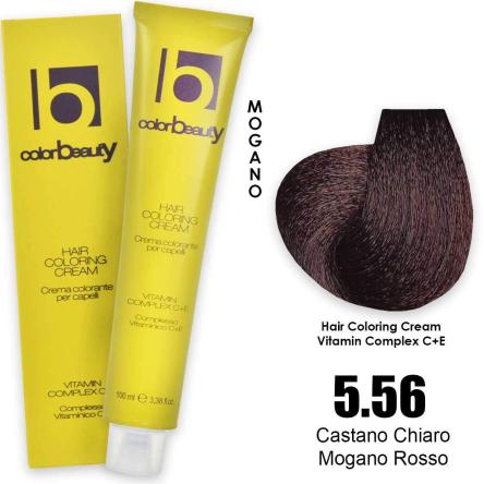 Edelstein colorbeauty tintura 100 ml n 5.56 castano chiaro mogano rosso