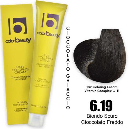 Edelstein colorbeauty tintura 100 ml n 6.19 biondo scuro cioccolato freddo