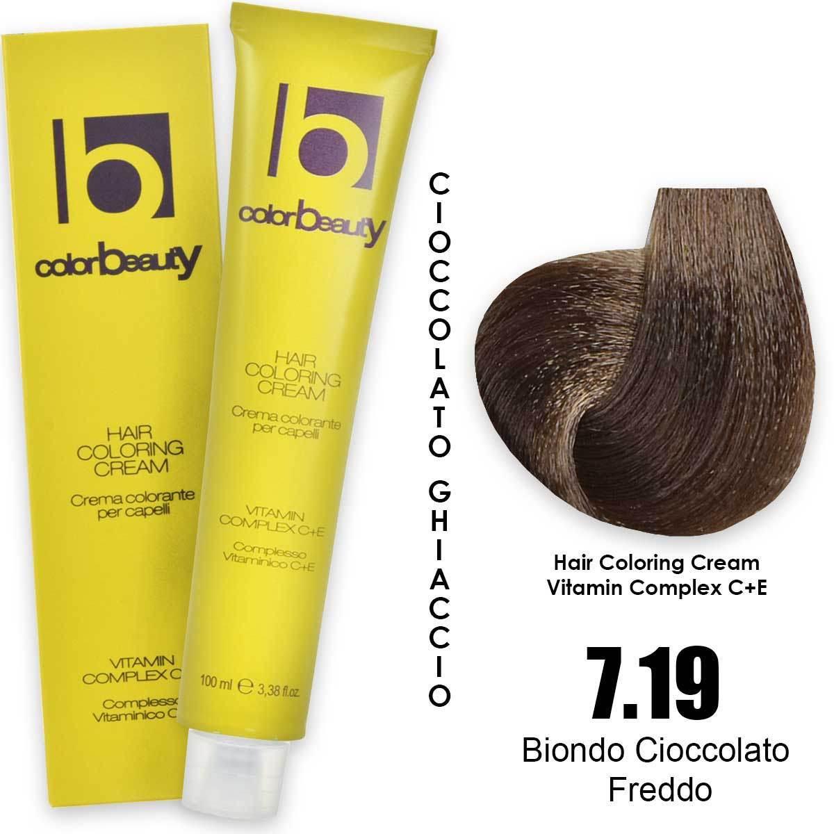 Edelstein colorbeauty tintura 100 ml n 7.19 biondo cioccolato freddo