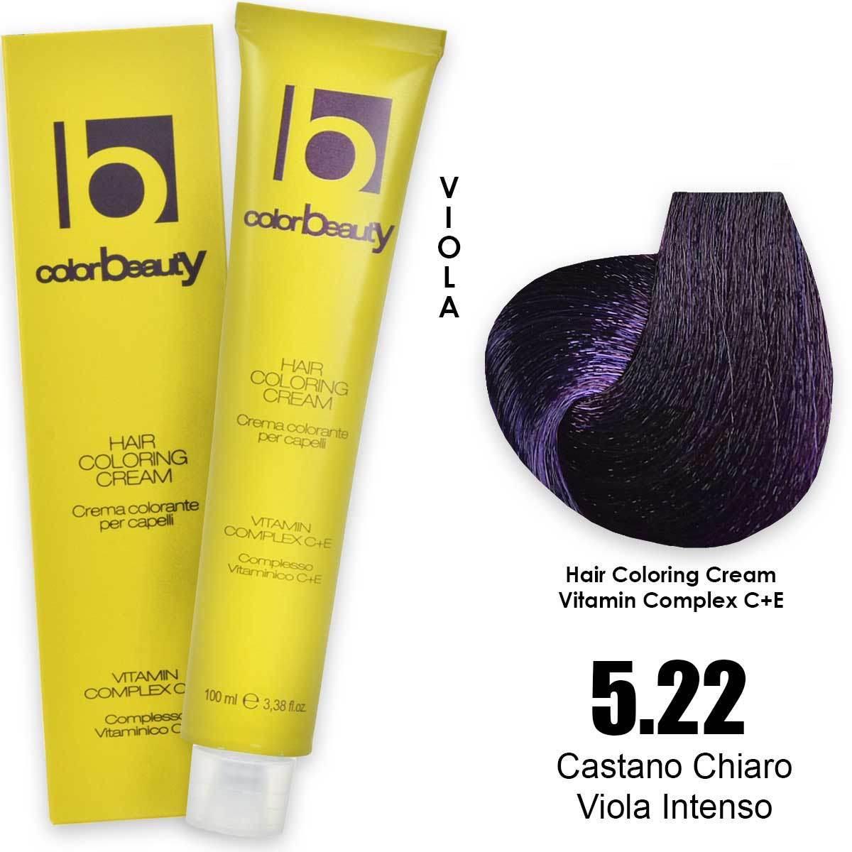 Edelstein colorbeauty tintura 100 ml n 5.22 castano chiaro viola intenso
