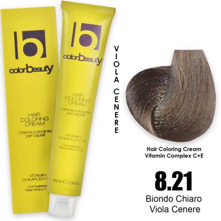 Edelstein colorbeauty tintura 100 ml n 8.21 biondo chiaro viola cenere