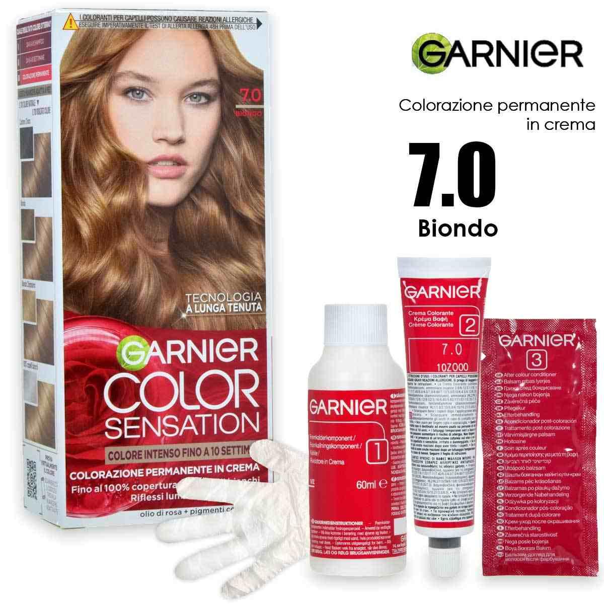 Garnier color sensation 7.0 biondo