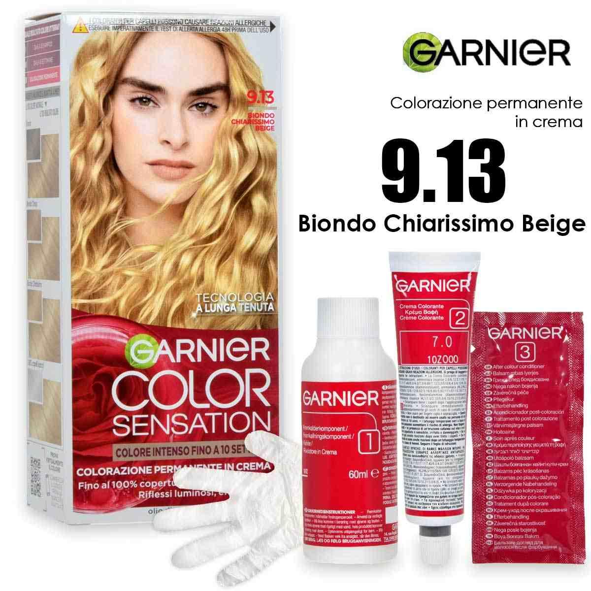 Garnier color sensation 9.13 b cmo beig