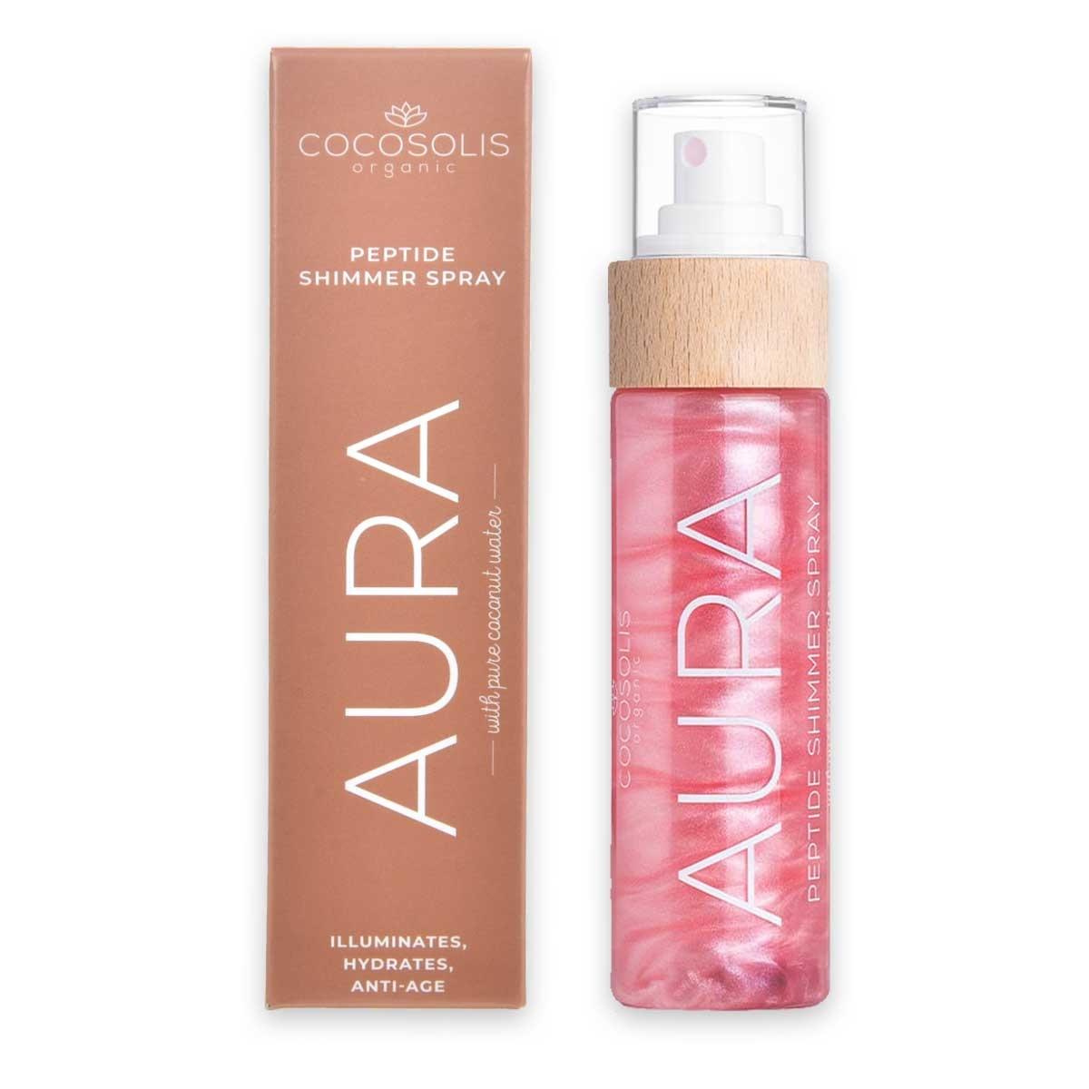 COCOSOLIS AURA Peptide Shimmer Spray  100 ML