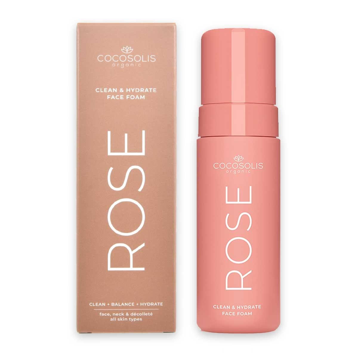 COCOSOLIS ROSE Clean & Hydrate Face Foam 150 ML
