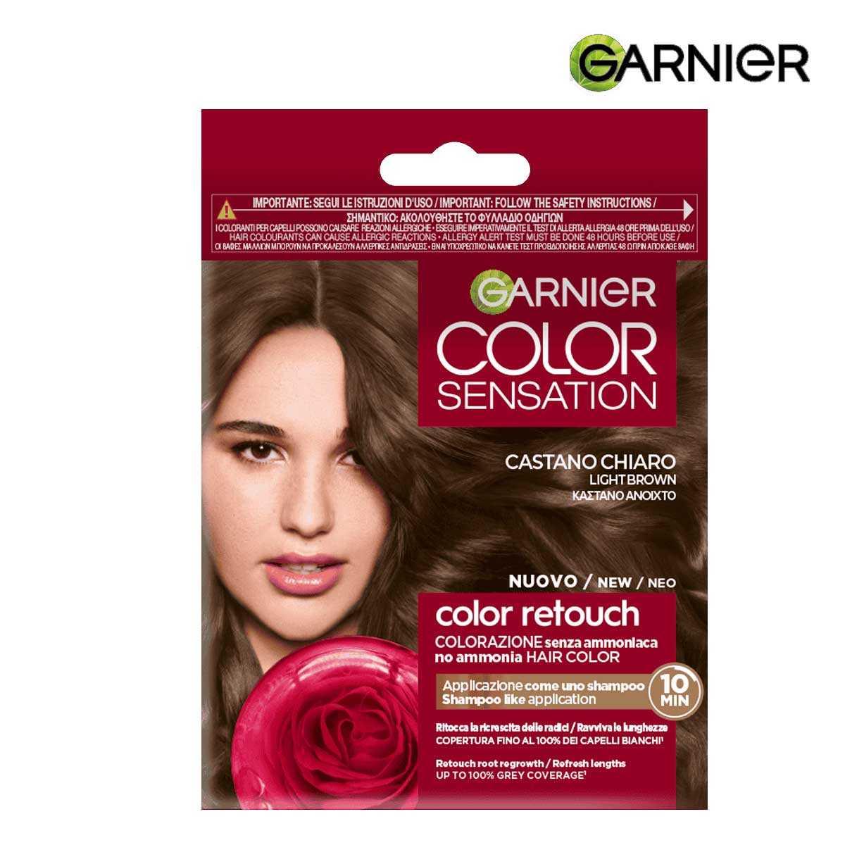 Garnier color sensation retouch 5.0 castano chiaro