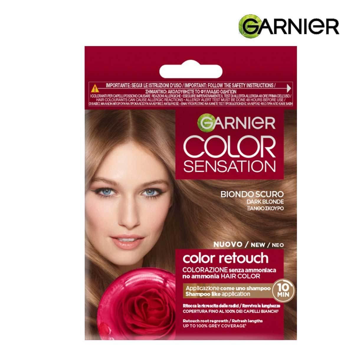 Garnier color sensation retouch 6.0 biondo scuro