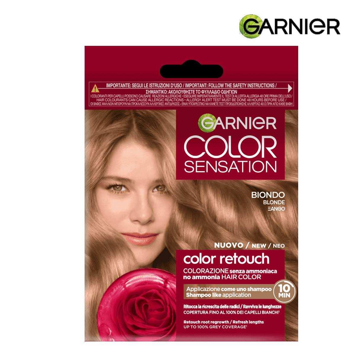 Garnier color sensation retouch 7.0 biondo