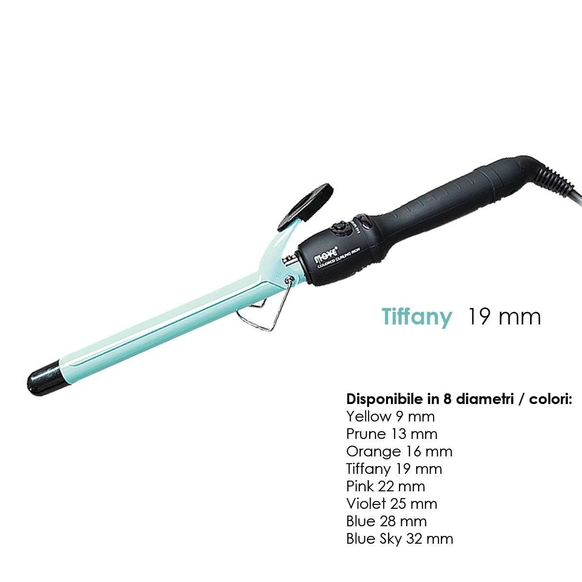 Move colored curling iron 19 mm tiffany