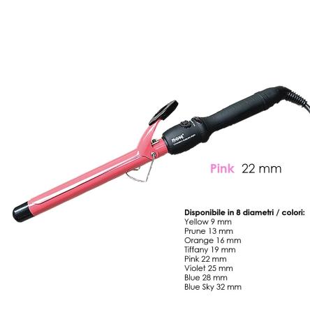 Move colored curling iron 22 mm rosa