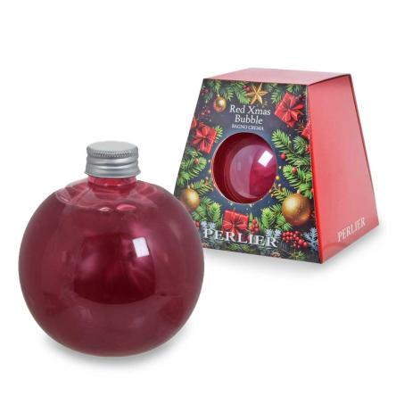 Perlier red xmas bubble 500 ml