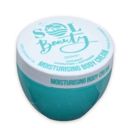 SOL BEAUTY Crema Corpo 220 ml Cocco