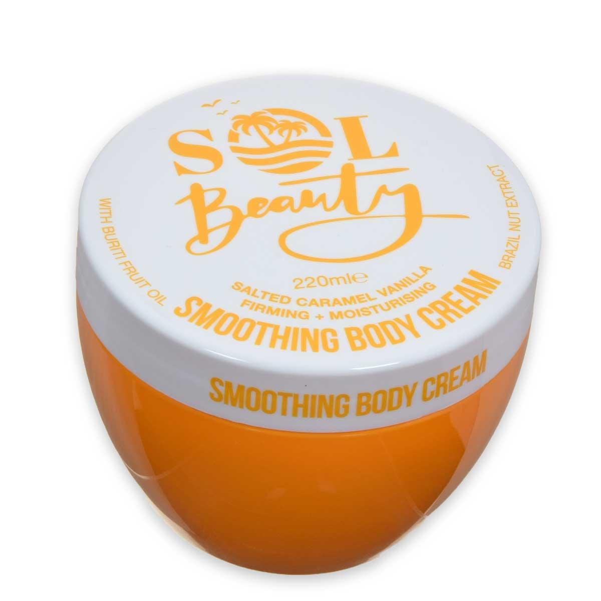 SOL BEAUTY Crema Corpo 220 ml Caramello Salato alla Vaniglia