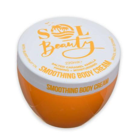 SOL BEAUTY Crema Corpo 220 ml Caramello Salato alla Vaniglia