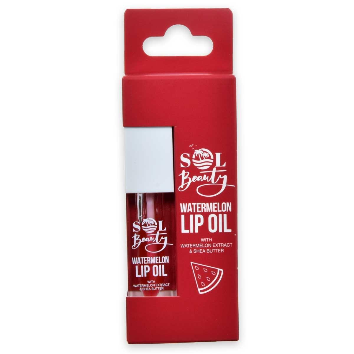 SOL BEAUTY Olio Labbra 3 g Estratto di anguria e burro di karité