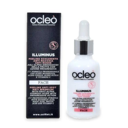 Ocleo  peeling schiarente anti macchia agli alpha idrossiacidi della frutta ml 30