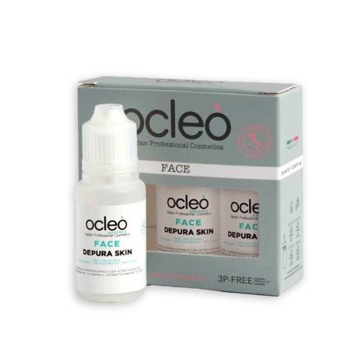 Ocleo  siero concentrato astringente- sebo equilibrante - opacizzante  - 3 fialoidi da ml 10 - (tot. ml 30) 3 pz.