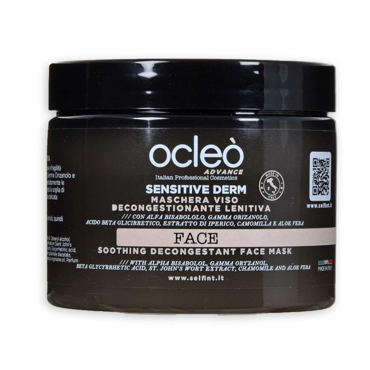 Ocleo  maschera viso decongestionante lenitiva ml 500