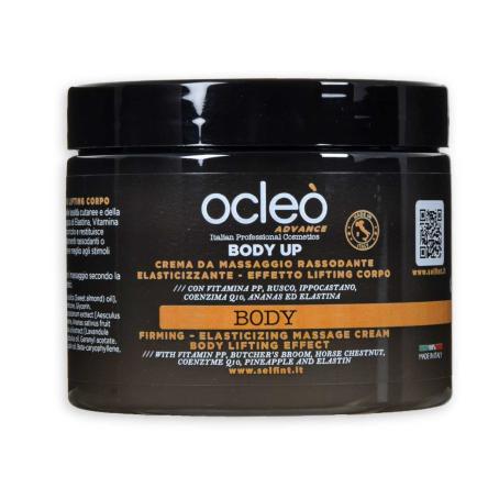 Ocleo  crema da massaggio rassodante - elasticizzante - effetto lifting corpo 500 ml