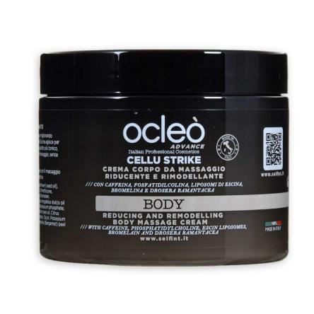 Ocleo  crema massaggio riducente e rimodellante 500 ml