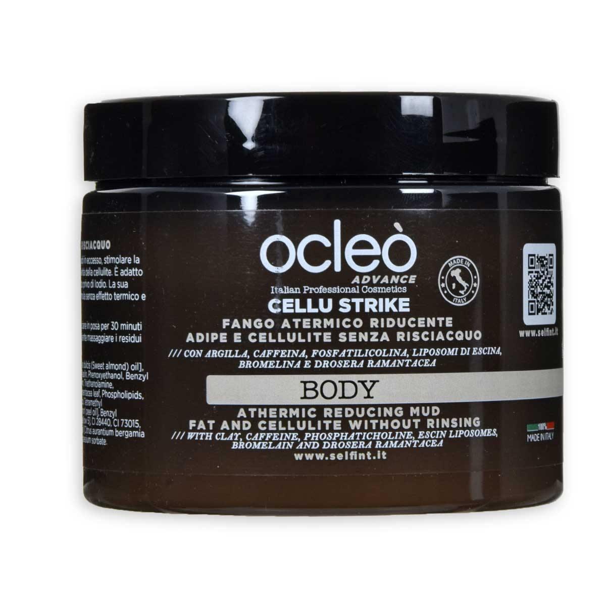 Ocleo  fango atermico riducente adipe e cellulite senza risciacquo 500 ml