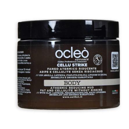 Ocleo  fango atermico riducente adipe e cellulite senza risciacquo 500 ml