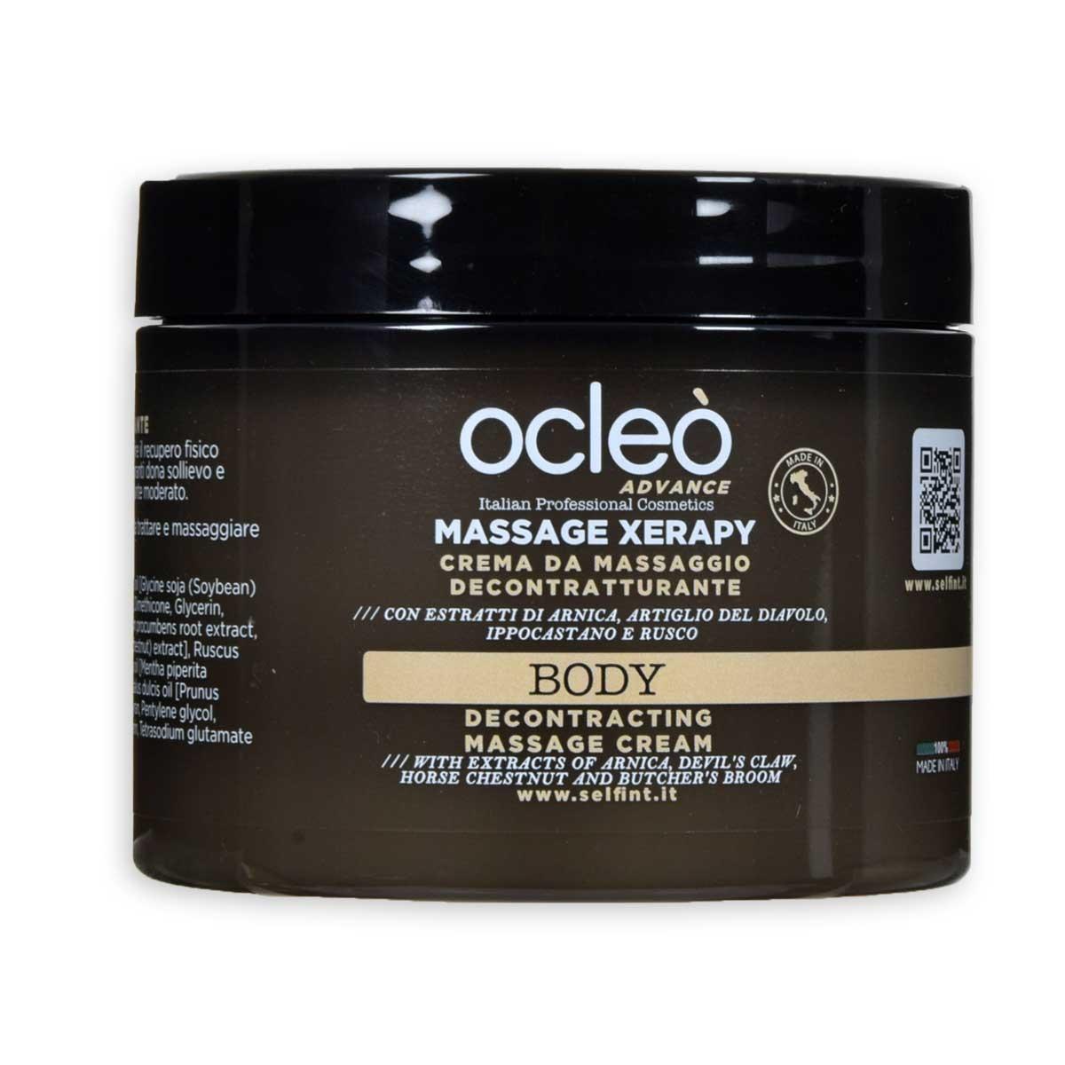 Ocleo  crema da massaggio decontratturante 500 ml