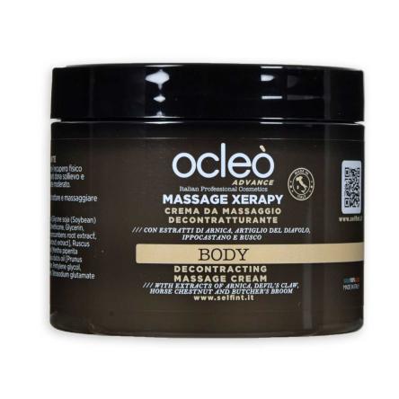 Ocleo  crema da massaggio decontratturante 500 ml