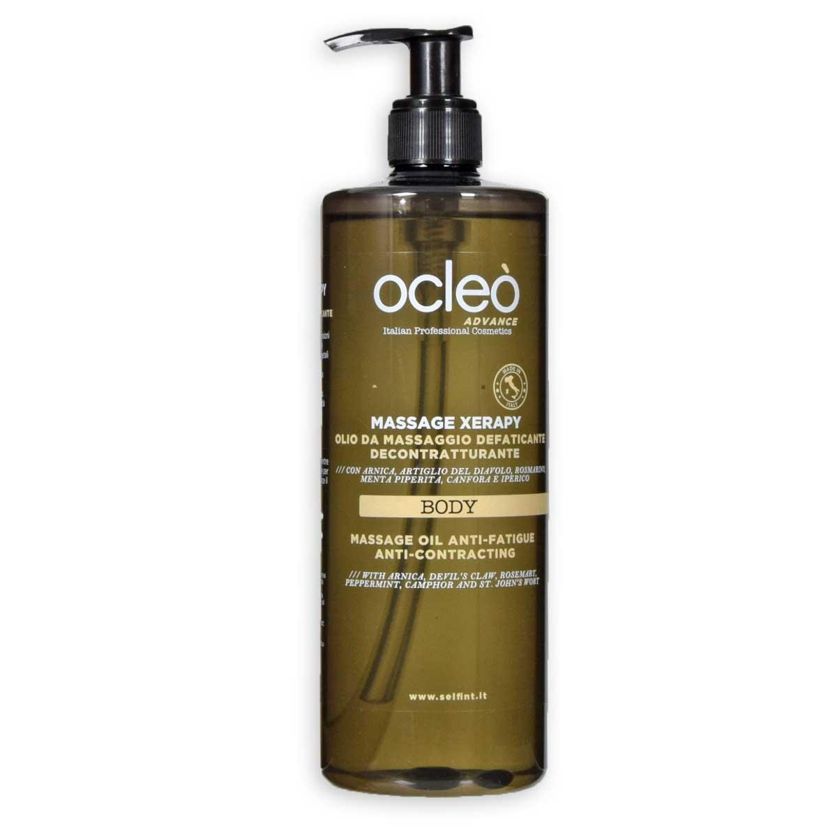 Ocleo  olio massaggio defaticante/decontratturante 500 ml