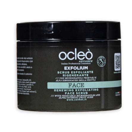 Ocleo  scrub esfoliante rinnovante viso 500 ml
