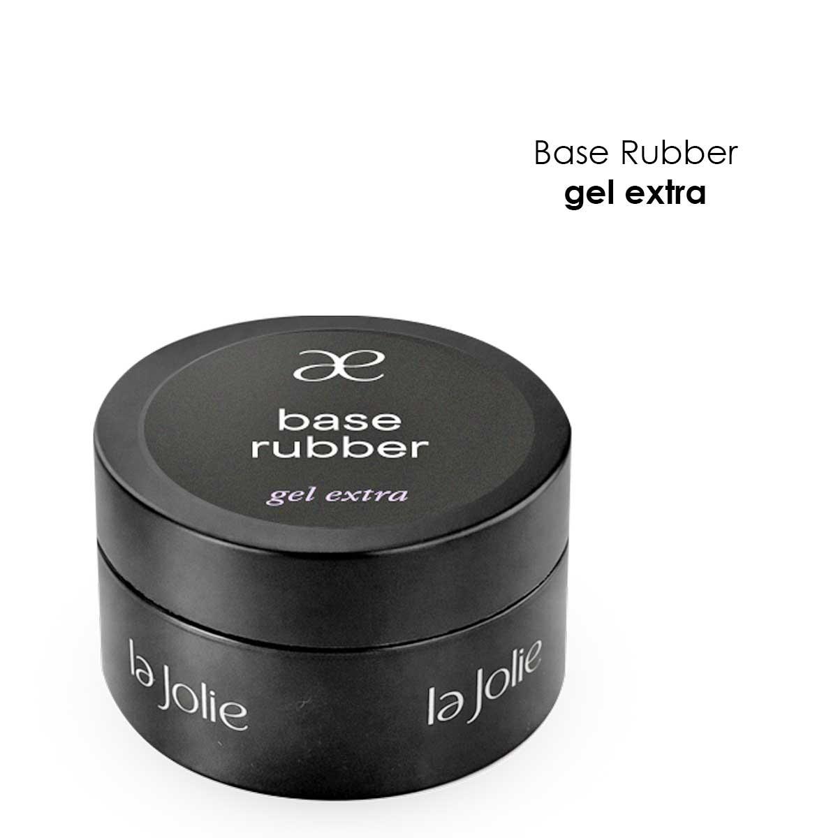 Base rubber clear vaso 50 ml la jolie