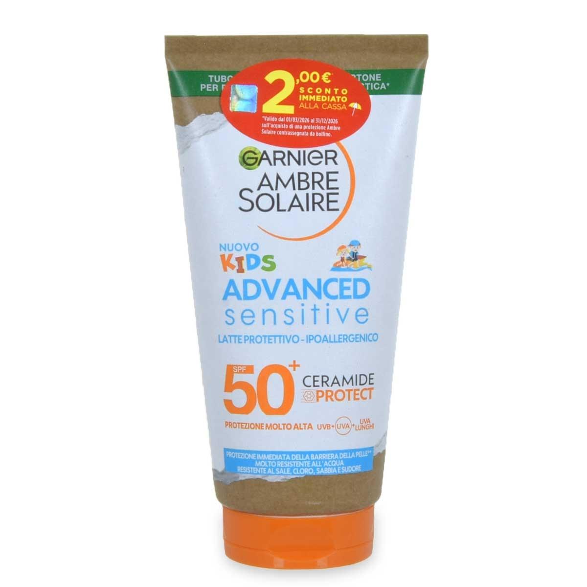 Garnier latte kids advanced sensitive 50+ 175 ml