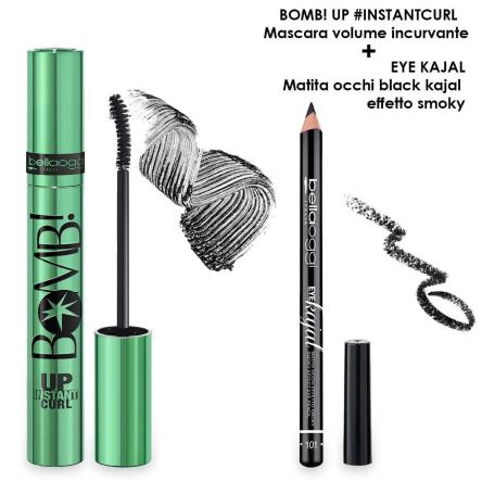 Bella oggi bundle bomb curl + eye kajal bomb curl