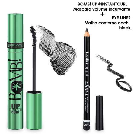Bella oggi bundle bomb curl + eye liner m bomb curl
