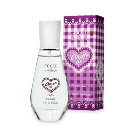 Gocce amor di dalia e musk edt 30 ml